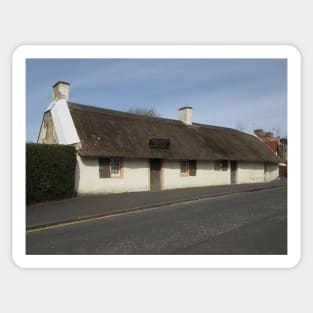 Burns Cottage, Alloway, Ayrshire, Scotland Sticker